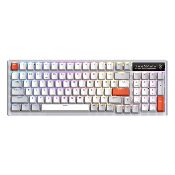 Механическая клавиатура REDMAGIC Mechanical Keyboard Серебристая